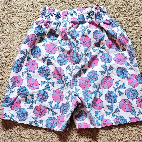 VTG *BUNDLE * Girls shorts 1 Size Medium 1 Size 12  Colors turquoise & pink - Picture 2 of 10